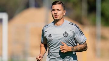 Javi Sánchez se ha perdido la mitad de partidos por lesión desde que es blanquivioleta