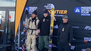 Thibault Magnin, segundo en el The North Face Frontier del Freeride World Qualifier. 