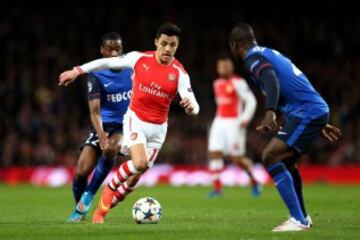 Arsenal y Alexis Sánchez enfrentaron a Champions League.