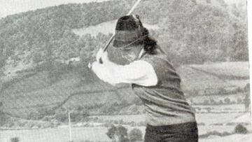 La golfista Mercedes Etchart, en una imagen de archivo.