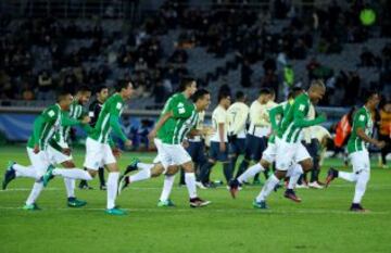 Nacional venció a América de México en penales y se quedó con el tercer lugar del  Mundial de Clubes 2016. El partido terminó 2-2 en el tiempo reglamentario.