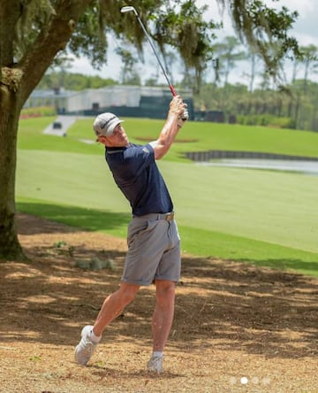 Familiar surroundings | Real Madrid's Gareth Bale on the golf course