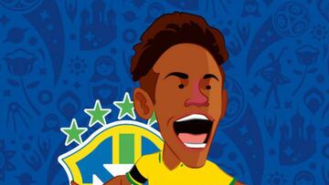 Neymar, la figura de Brasil que busca ser campeón en Rusia