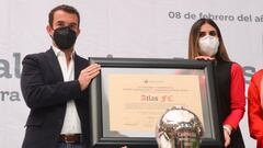 Atlas recibe reconocimiento del Congreso de Jalisco