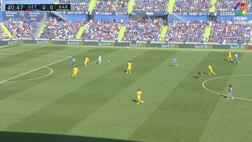 El portero más completo: Asistencia de Ter Stegen a Suárez