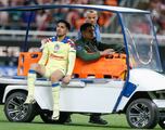 Diego Valdés salió lesionado del Clásico Nacional