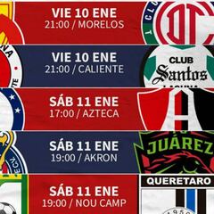 Fechas y horarios de la jornada 1 de la Liga MX: Clausura 2020