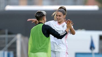 12/05/24 FUTBOL FEMENINO 
PARTIDO PRIMERA DIVISION IBERDROLA LIGAF  
MADRID CFF - VALENCIA 
ALEGRIA GOL 1-0 GIO 