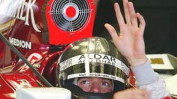 <b>TEST DE COCHE.</b>El vallisoletano efectuó principalmente ensayos de salidas y paradas en boxes, con un cambio que solamente tenía efectivas seis relaciones.