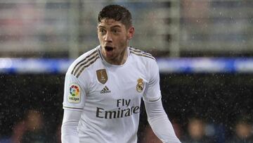 Federico Valverde, con el Real Madrid.