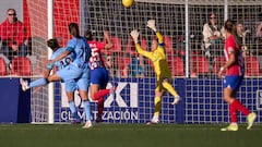 El remate de Gabi Nunes para batir a Lola Gallardo en el Atlético - Levante de la jornada 16 de la Liga F.