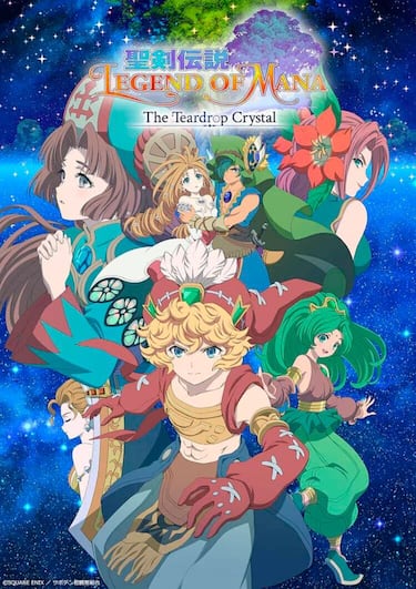 Legend of Mana: The Teardrop Crystal, primer tráiler del mágico anime de la saga de videojuegos