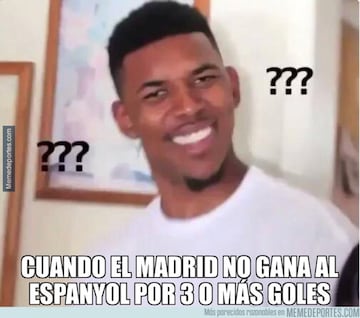 Los memes de la derrota del Real Madrid ante el Espanyol