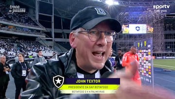 John Textor’s side was up 3-0 at the half but sending off Adryelson led to a turn of events that the Botafogo owner called “corruption and theft”.