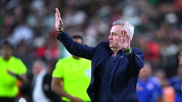 Javier Aguirre head coach Mexico during the Group Stage - Group A match between Mexico vs Costa Rica as part of the 2025 CONCACAF Gold Cup at Allegiant Stadium, on June 22, 2025 on Las Vegas, Nevada, United States.