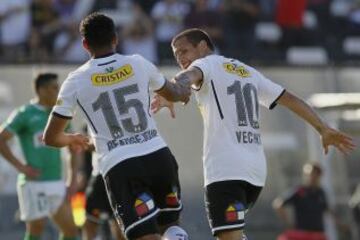 Colo Colo logr&oacute; sacar adelante un duro duelo ante Audax.