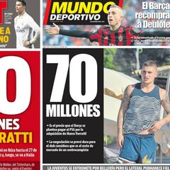 La subasta de Verratti: 70, 80 millones de euros…