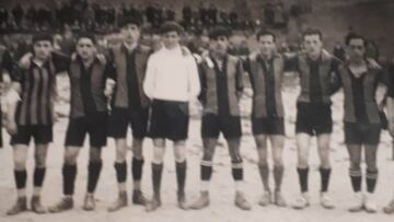 Una formaci&oacute;n del Iberia Sport Club en la temporada 1918-19.