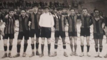 Una formación del Iberia Sport Club en la temporada 1918-19.