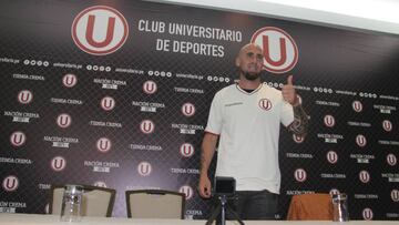 Universitario presentó al uruguayo Guillermo Rodríguez