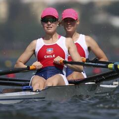 Los remeros chilenos quedaron fuera de la disputa por una medalla