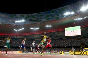 El jamaicano consigue un nuevo oro en los Mundiales de Atletismo de Pekín 2015.