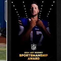 Josh Allen’s teammates mock him over nomination for Art Rooney Sportsmanship Award