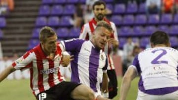 Patrick Ebert, en su etapa con el Valladolid.