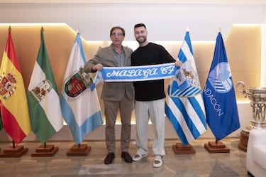 El Málaga renueva a Pastor hasta 2028