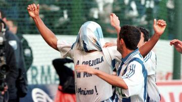 GOL DE DONATO DEL DEPORTIVO DE LA CORU&Ntilde;A EN EL ULTIMO PARTIDO CONTRA EL ESPANYOL Y CONSEGUIR EL TITULO DE CAMPEON DE LIGA 