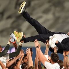 Zidane: "La Liga es la hostia; este título me pone más contento que las Champions"