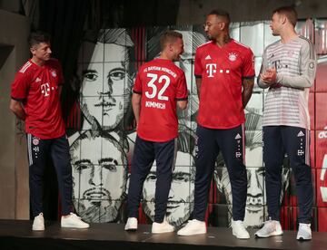 En imágenes la nueva camiseta de James y del Bayern