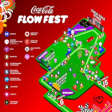 Mapa Flow Fest 2024