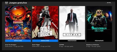 Enter the Gungeon y God's Trigger ya disponibles gratis en Epic Games Store