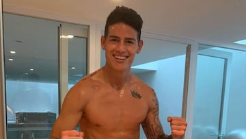 James Rodríguez, volante del Bayern Múnich