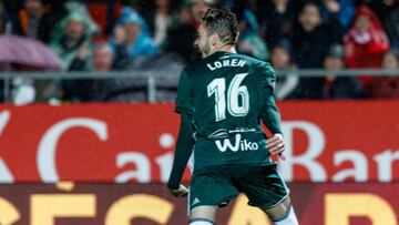 Loren Morón, jugador del Betis.