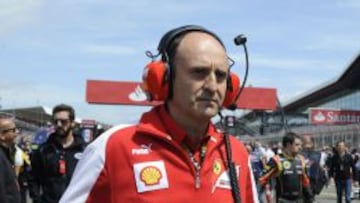 DOBLE OBJETIVO. Marmorini confía en que el F138 mejore y trabaja en un gran coche para 2014.