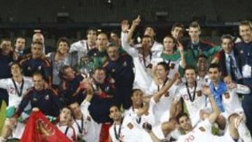 La RFEF prueba que cuatro jugadores de la Sub-21 'acortaron' la celebración