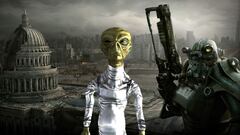 OVNIS en Fallout: el día en el que los extraterrestres secuestraron al Trotamundos en el Yermo