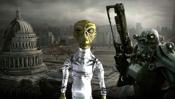 OVNIS en Fallout: el día en el que los extraterrestres secuestraron al Trotamundos en el Yermo