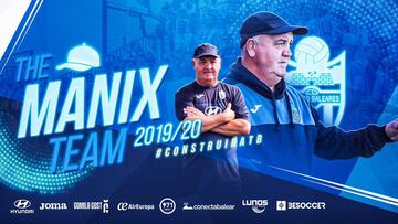 Manix Mandiola, entrenador del Atlético Baleares