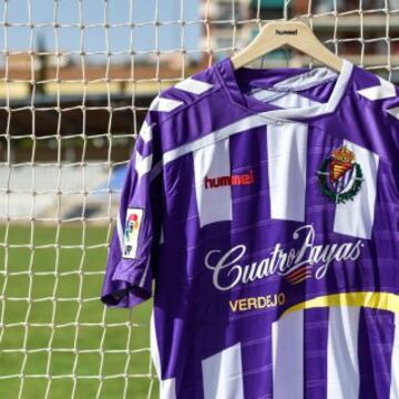 Nueva camiseta del Valladolid.