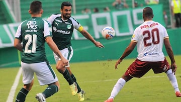 Deportivo Cali visitará este martes 23 de octubre a Santa Fe en El Campín de Bogotá, por el duelo de ida de los cuartos de final de la Copa Sudamericana.