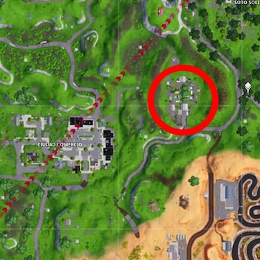 Desafío Fortnite Tiempo Extra - ¿Dónde están el motel y el parque de caravanas?