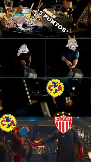 Los 27 memes que se burlan de la derrota de América ante Necaxa