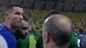 A Cristiano Ronaldo le piden una foto después de un partido y reacciona así