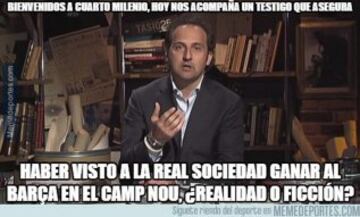 Los memes de la victoria del Barcelona ante La Real Sociedad