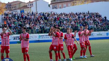 13/11/22 PARTIDO COPA DEL REY
PRIMERA RONDA 
QUINTANAR GIRONA 
FORMACION