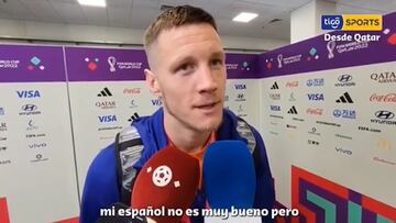 Weghorst: ¡°Fui a dar la mano a Messi y lo que hizo fue decepcionante¡±