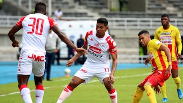 Partido de Liga BetPlay entre Pereira y Santa Fe